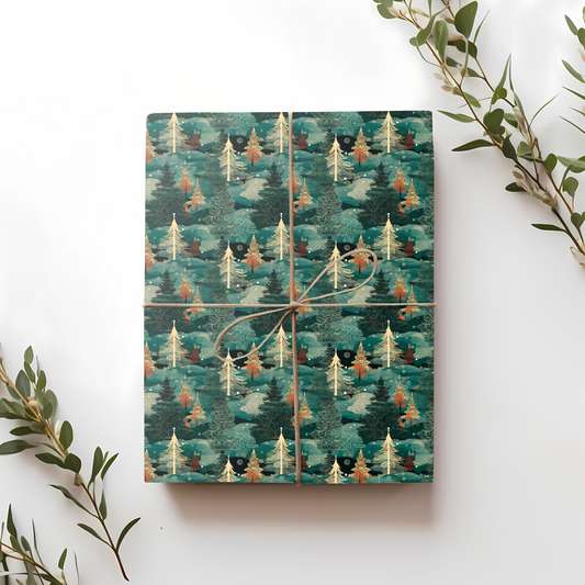 Tranquil Forest Gift Wrap