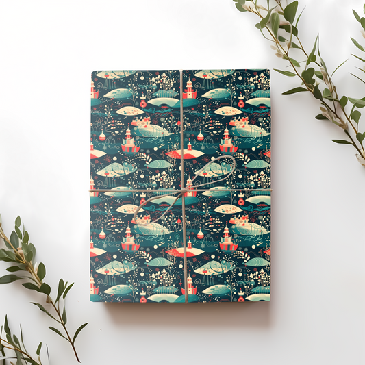 Enchanted Nautical Odyssey Gift Wrap