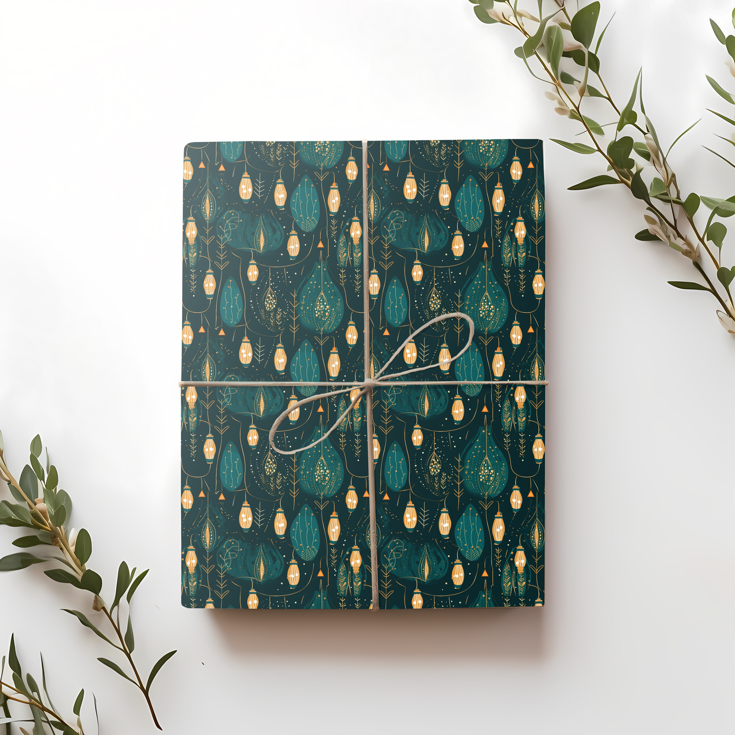 Ethereal Lanterns Gift Wrap