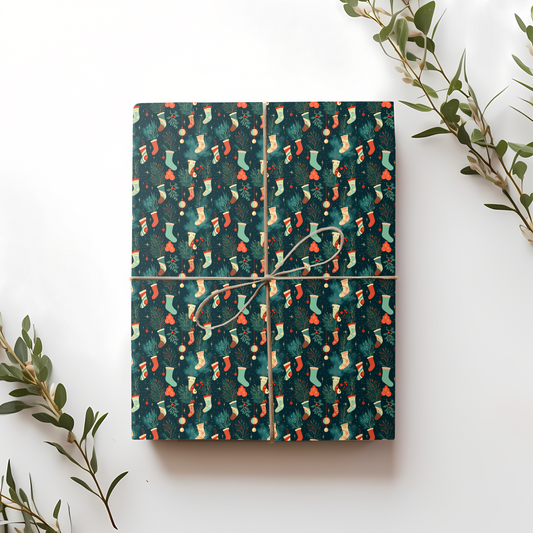 Festive Hearth Gift Wrap