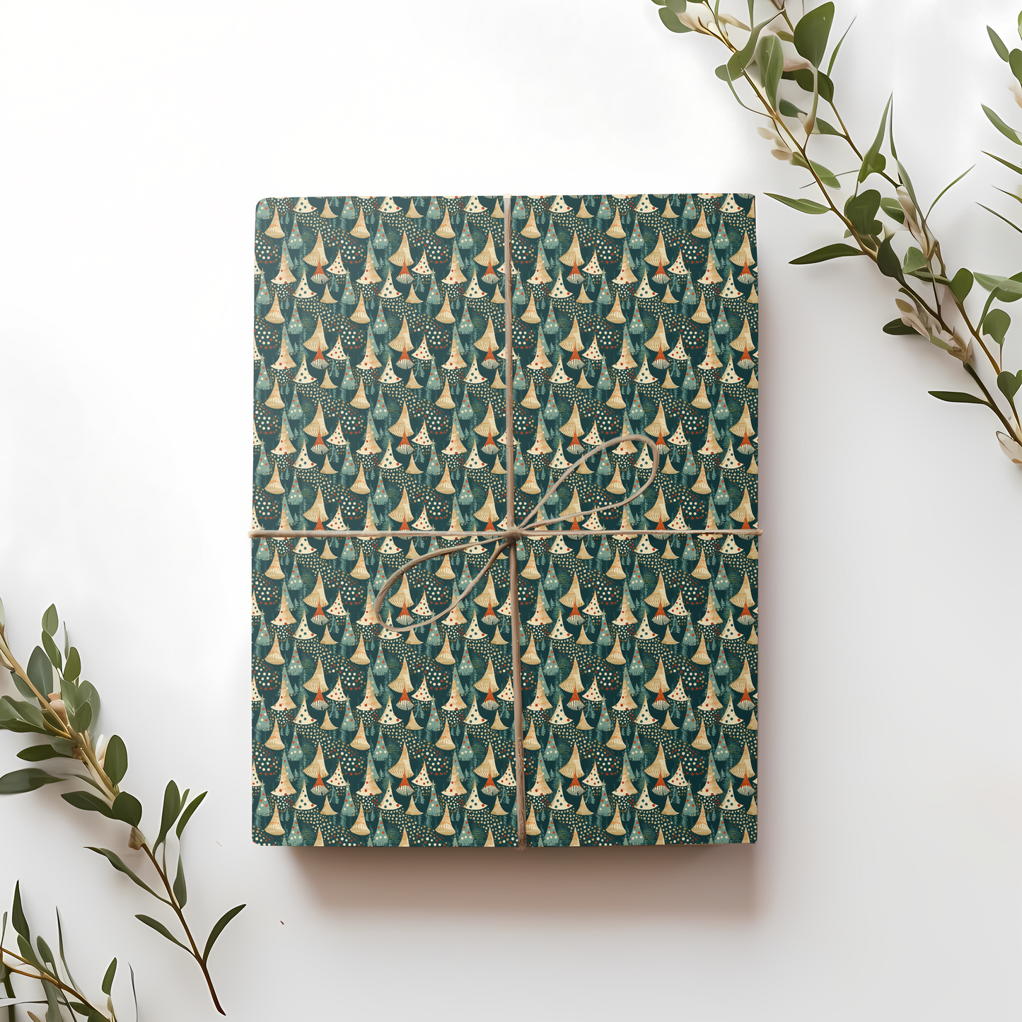 Forest Festivity Gift Wrap