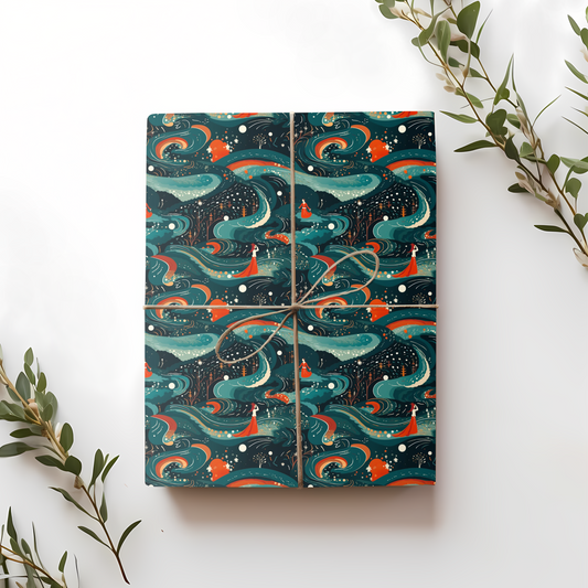 Mystical Winter Dreams Gift Wrap